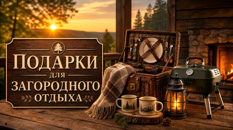 Подарки для тех, кто любит загородный отдых