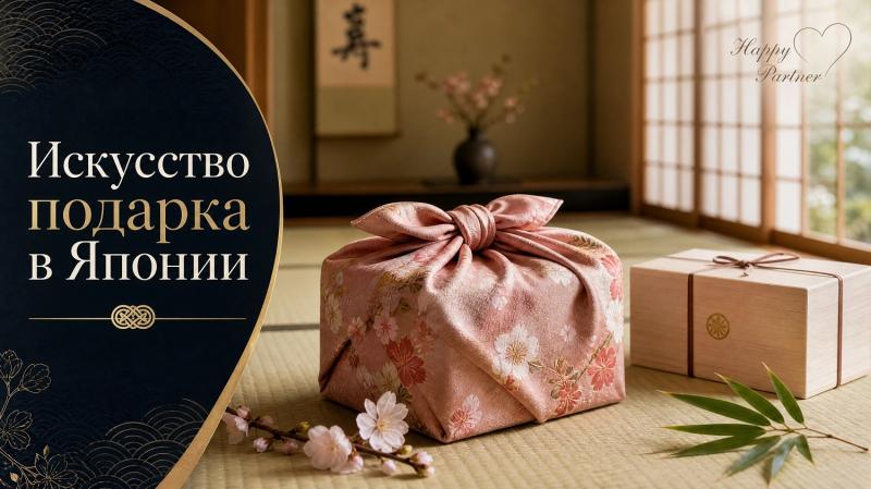 Как дарят эксклюзивные подарки в Японии