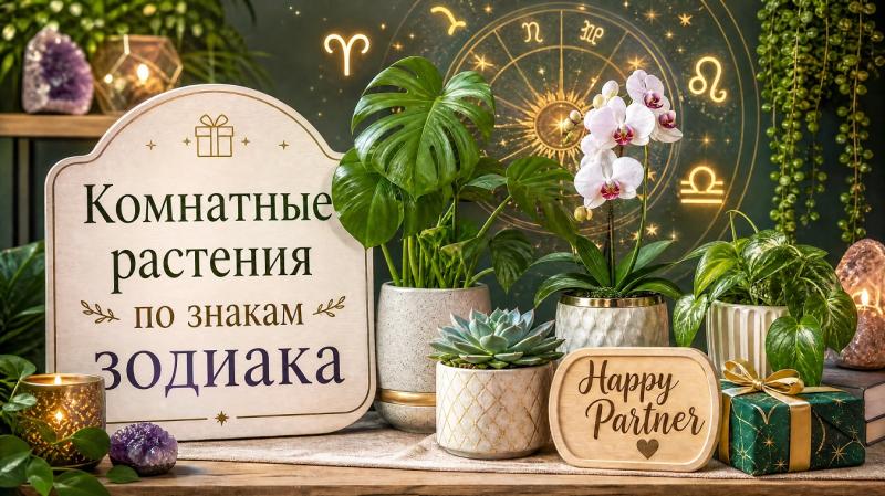 Комнатные растения в подарок для знаков зодиака