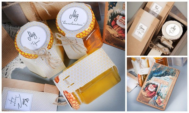 медовый набор на новый год медовый набор на новый год