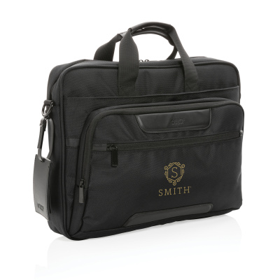 Сумка для ноутбука Swiss Peak Voyager из RPET AWARE™, 15