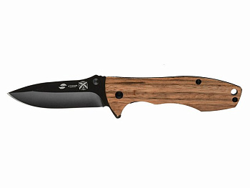 Нож складной Stinger, 80 мм, (чёрный)