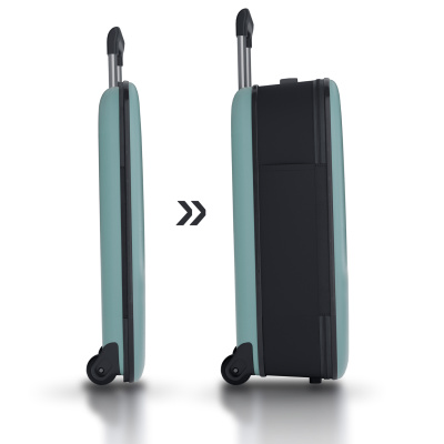 Чемодан складной Rollink Vega II 55x40x20 см, 2 колеса