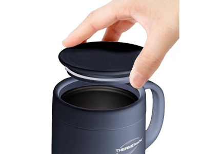 Термокружка из нерж. стали тм THERMOcafe TCCM-460SY (OGY) 0