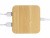 USB-хаб с беспроводной зарядкой из бамбука Plato