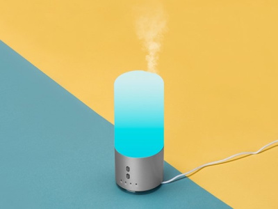 Увлажнитель воздуха с подсветкой "Breathe"