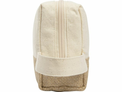 Косметичка "Jute" с ручкой из хлопка и джута
