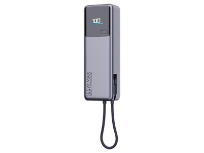 Внешний аккумулятор со встроенным кабелем Xiaomi 165W Power Bank 10000mAh (Integrated Cable) GL