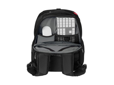 Рюкзак WENGER XE Professional 15.6", черный, переработанный ПЭТ/Полиэстер, 32х22х44 см