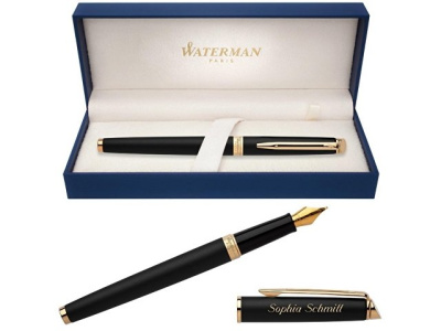 Перьевая ручка Waterman Hemisphere, цвет: MattBlack