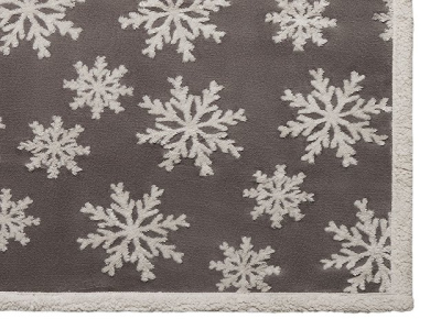 Плед Snowflake новогодний