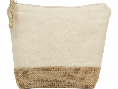Косметичка "Jute" из хлопка и джута