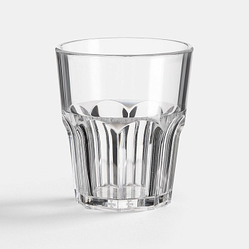 Стопка пластиковая «Граненая»