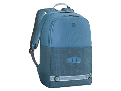 Рюкзак WENGER Tyon 15.6", голубой, переработанный ПЭТ/Полиэстер, 32х18х48 см