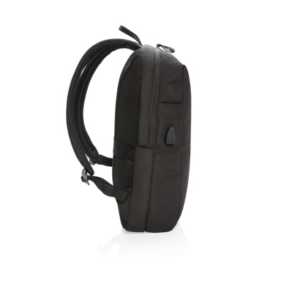 Рюкзак Swiss Peak с RFID-защитой и USB-A из rPET AWARE™, 15