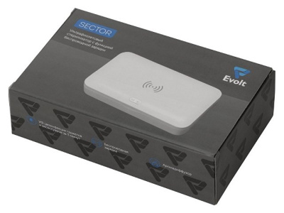 УФ-стерилизатор c функцией беспроводной зарядки "Sector", Evolt