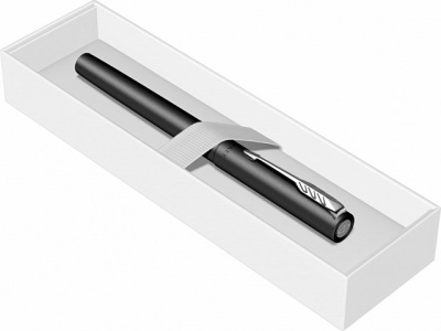 Ручка-роллер Parker Vector XL Black CT, стержень: F, цвет чернил:black