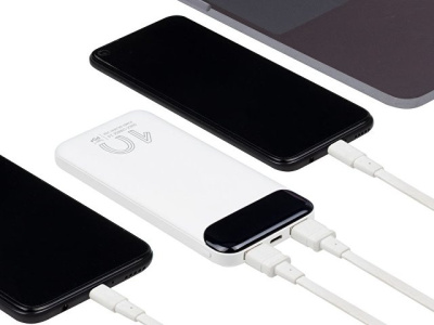 RIVACASE VA2540 (10 000mAh), QC/PD 20W внешний аккумулятор с дисплеем