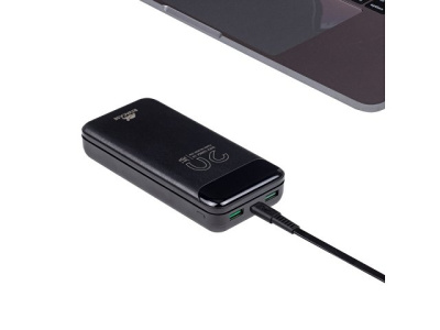RIVACASE VA2582 (20 000mAh), QC/PD 22.5W внешний аккумулятор с дисплеем