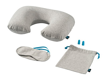 Набор для путешествия "Miami"  ("Jersey"): подушка, повязка для глаз