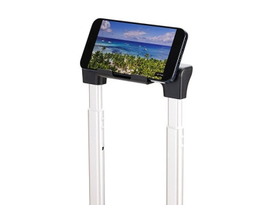 Чемодан TORBER БАЙКАЛ, тёмно-серый металлик, поликарбонат, 37,5 x 20 х 54 см