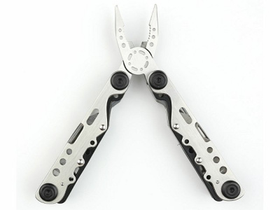 Мультитул Stinger, 105x40 мм, 13 функций, сталь, серебристо-чёрный