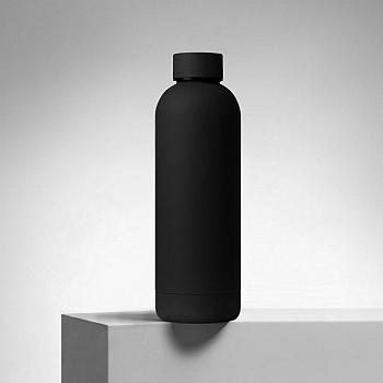 Вакуумная термобутылка "Cask" Waterline, soft touch, 500 мл