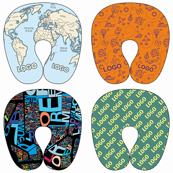 Подушка дорожная Kopf с печатью на заказ