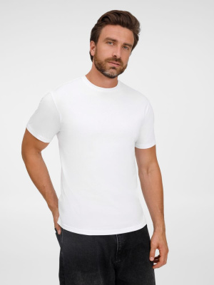 Футболка T-Bolka 180 белая, размер 4XL