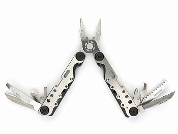 Мультитул Stinger, 105x40 мм, 13 функций, сталь, чёрный