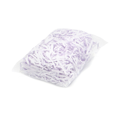 Наполнитель - стружка бумажная 4мм белый 50 г.