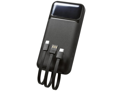 Подарочный набор "Tesla" с блокнотом А5, ручкой и пауэрбенком на 10 000 mAh