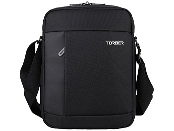 Сумка кросс-боди TORBER, черный, нейлон, 21