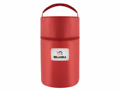 Термос для еды Relaxika 301 в чехле, 1200 мл