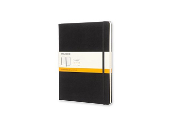 Записная книжка Moleskine Classic (в линейку), Хlarge (19х25 см)