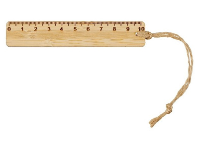 Закладка с линейкой из бамбука "Bookmark"