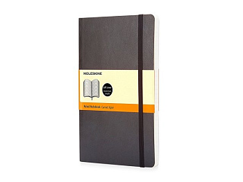 Записная книжка Moleskine Classic Soft (в линейку), Large (13х21см)