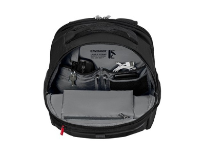 Рюкзак WENGER XE Professional 15.6", черный, переработанный ПЭТ/Полиэстер, 32х22х44 см
