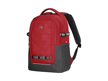 Рюкзак WENGER NEXT Ryde 16", красный/антрацит, переработанный ПЭТ/Полиэстер, 32х21х47 см