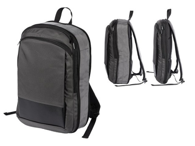 Расширяющийся рюкзак Slimbag для ноутбука 15,6", серый