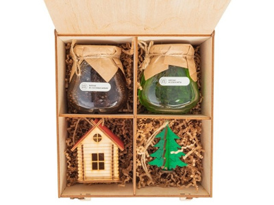 Подарочный набор «Decoration Deluxe» 2.0 с двумя видами варенья