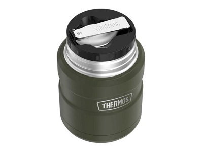 Термос из нерж. стали с ложкой тм THERMOS SK3000 MAG 0