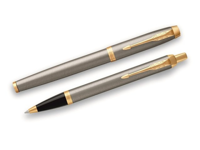 Набор «Parker IM Core Brushed Metal GT»: ручка шариковая