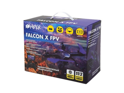Радиоуправляемый квадрокоптер HIPER "FALCON X FPV" (Р)