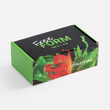 Коробка Freeform с печатью на заказ