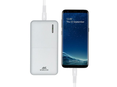 RIVACASE VA2532 (10000 мАч) QC/PD 20W внешний аккумулятор с дисплеем