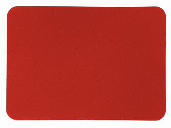 ПАТЧ ПРЯМОУГОЛНЫЙ nubuk (красный) 5,0 х 7
