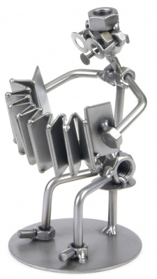 Баянист-виртуоз Фигурки из металла HINZ &amp; KUNST