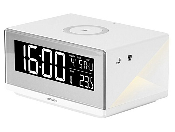 Часы с беспроводным зарядным устройством Rombica Timebox 2