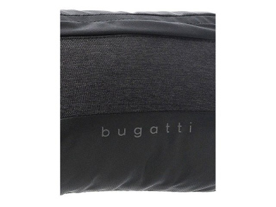 Сумка на пояс BUGATTI КОСМОС | UNIVERSUM, графитовая, полиэстер меланж/тарпаулин, 27х5х15 см